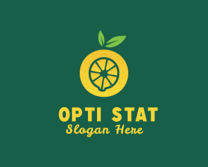 Yellow Lemon Letter O logo design