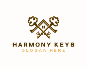 Realtor Key Residence logo design