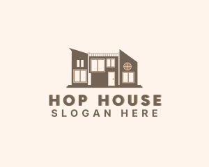 House Architecture Real Estate logo design