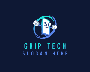 Gadget Phone Tech logo design