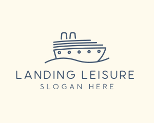 Boat Cruise Ship logo