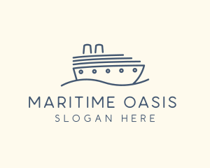 Boat Cruise Ship logo