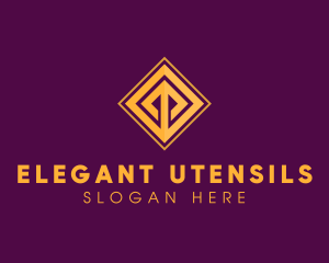 Corporate Premium Elegant Tile logo design