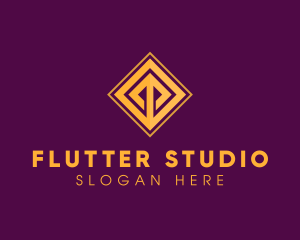 Corporate Premium Elegant Tile logo design