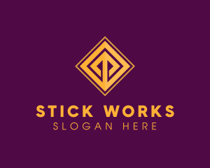 Corporate Premium Elegant Tile logo design