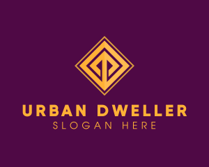 Corporate Premium Elegant Tile logo design