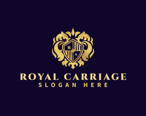 Luxury Royal Shield logo design