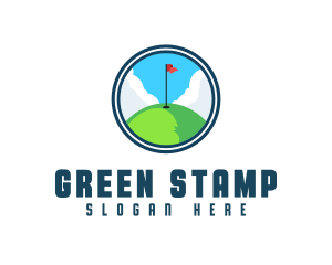 Golf Hill Course logo design