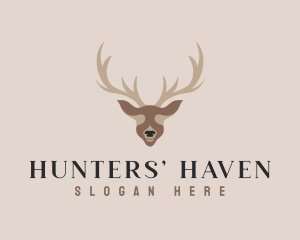 Antler Deer Hunting logo