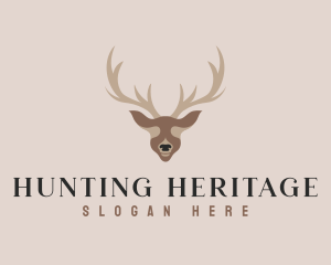 Antler Deer Hunting logo