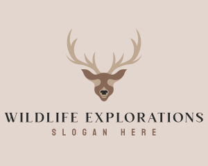 Antler Deer Hunting logo