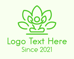 Lotus Leaf Meditation  logo