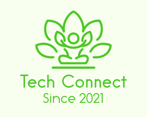 Lotus Leaf Meditation  logo