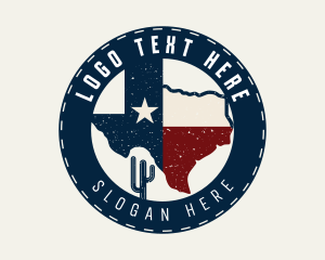 Texas State Map logo