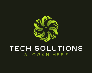 Tech Company Software logo design