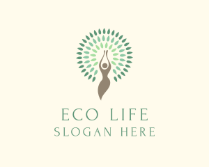 Human Nature Tree logo design