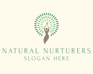 Human Nature Tree logo design