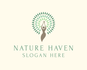 Human Nature Tree logo design