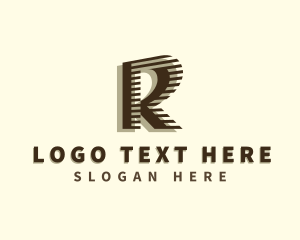 Generic Startup Business Letter R logo