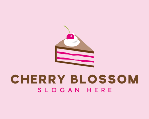 Cherry Cake Cafe logo design