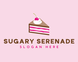 Cherry Cake Dessert logo