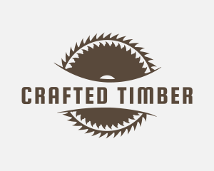 Woodwork Saw Tool logo design