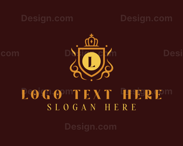 Elegant Regal Shield Logo