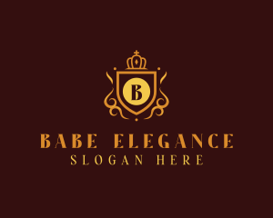 Elegant Regal Shield logo design