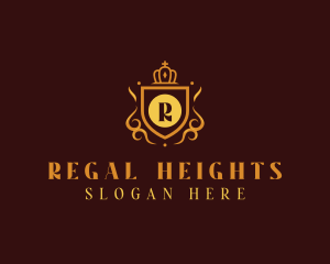 Elegant Regal Shield logo design