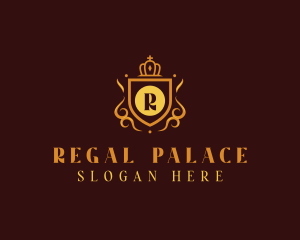 Elegant Regal Shield logo design