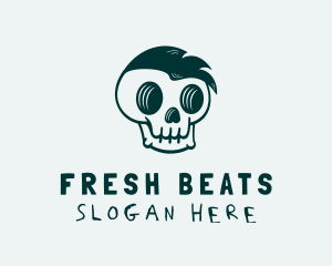 Green Skull Hip Hop logo