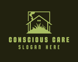 House Lawn Care logo design