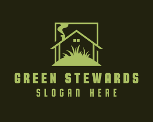 House Lawn Care logo design