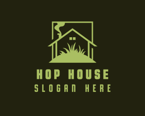 House Lawn Care logo design