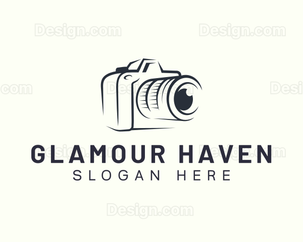 Photographer Shutter Camera Logo