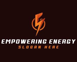 Lightning Electricity Provider logo design