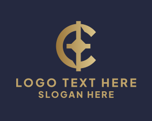 Letter C - Digital Currency Letter C logo design