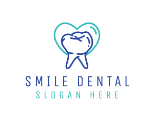 Tooth Molar Dentist  logo design