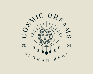 Cosmic Eye Astrology logo design