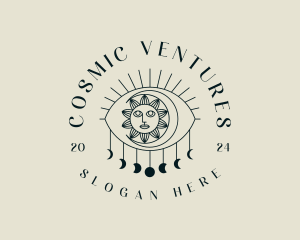 Cosmic Eye Astrology logo design