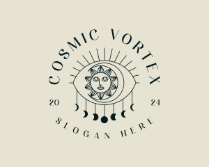 Cosmic Eye Astrology logo design