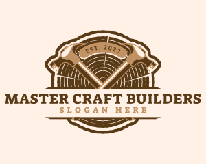 Hammer Timber Carpentry logo design