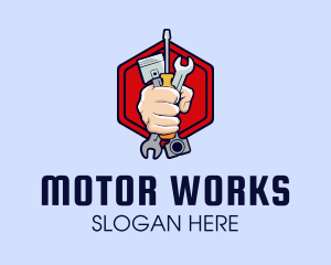 Car Garage Mechanic logo