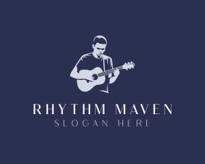 Guitarist Musician Concert logo