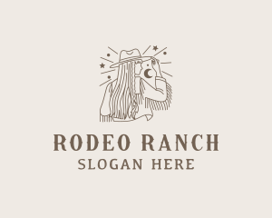 Western Cowgirl Rodeo logo