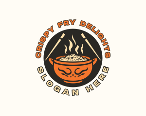 Asian Rice Cuisine logo design