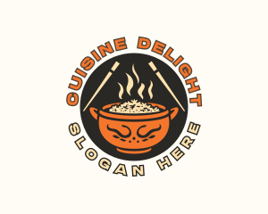 Asian Rice Cuisine logo design