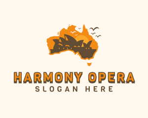 Opera House Australia logo design