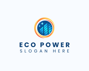 Solar Energy Power logo design