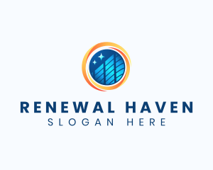 Solar Energy Power logo design